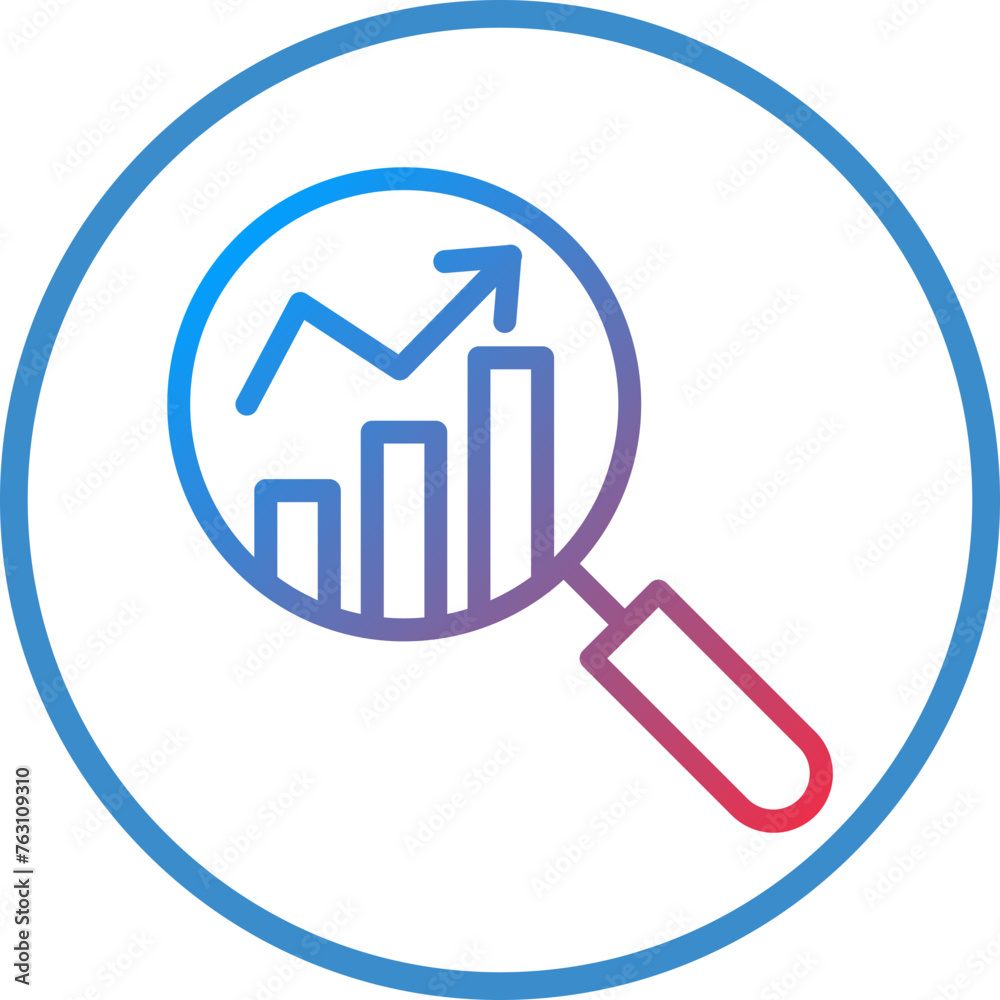 Market Research Icon Style Market Research Icon Style