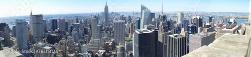 New York City Skyline Empire State Building 2011 Manhattan Panorama © TravelLensPro