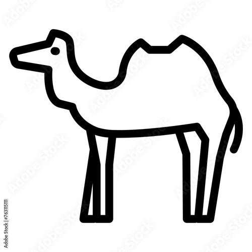 camel animal icon