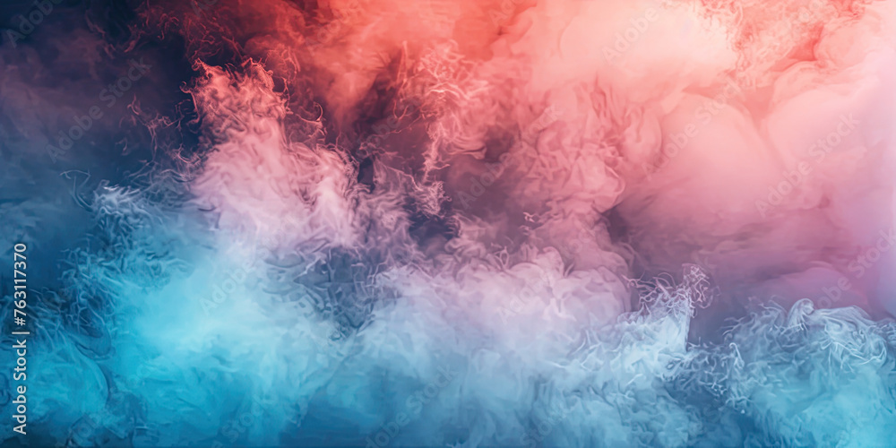 Misty moody background, wide graphic resources color textured backdrop vector, abstract blurred soft backgrounds, generated ai