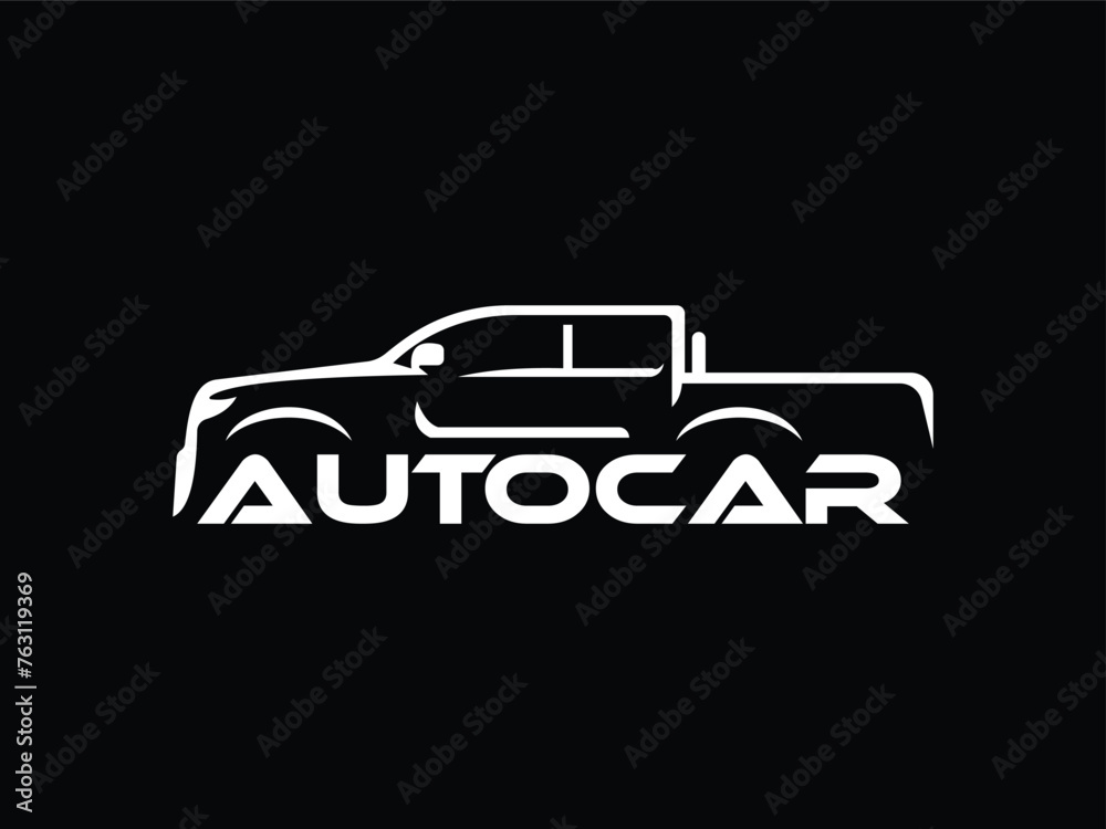 Fototapeta premium Car Garage Premium Concept Logo Design