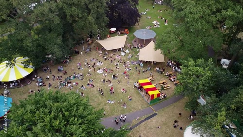 Festival in park
