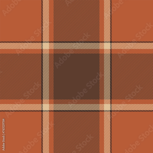 Check background pattern of seamless vector texture with a fabric textile plaid tartan.