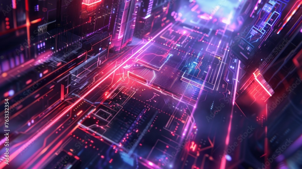 futuristic digital hi fi background. futuristic digital hi fi background.
