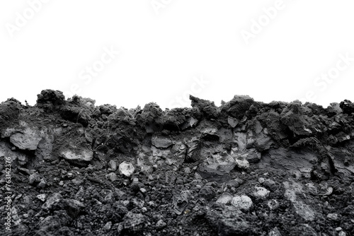 A Pile of Dirt in Black and White © Cool Free Games