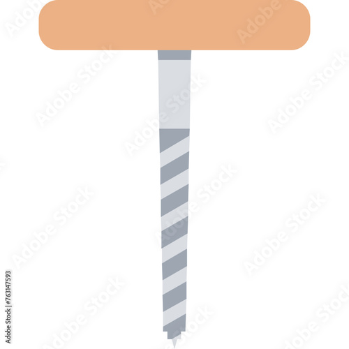 Hang Gimlet Vector Icon easily modified