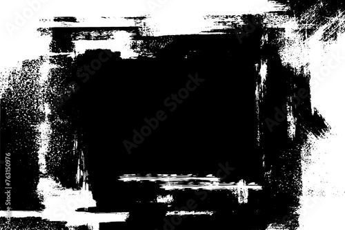 Artistic graphics black and white. Creative grunge for design universal use