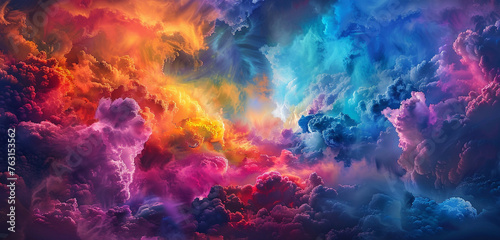 A symphony of vibrant colors in an breathtaking canvas.