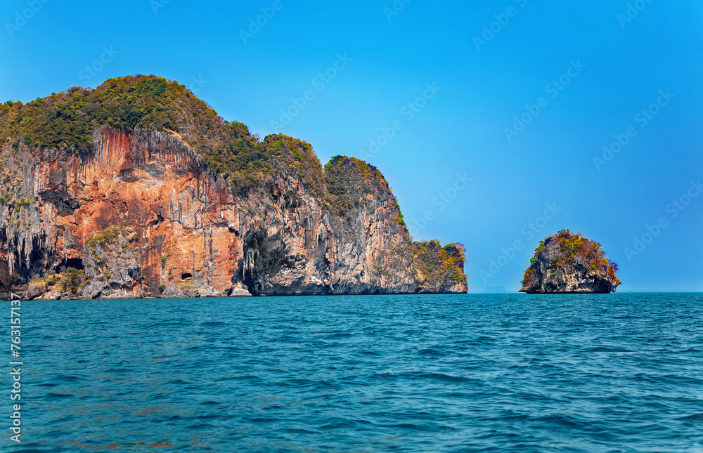 Small islands, Andaman Sea, Krabi Province, Thailand.