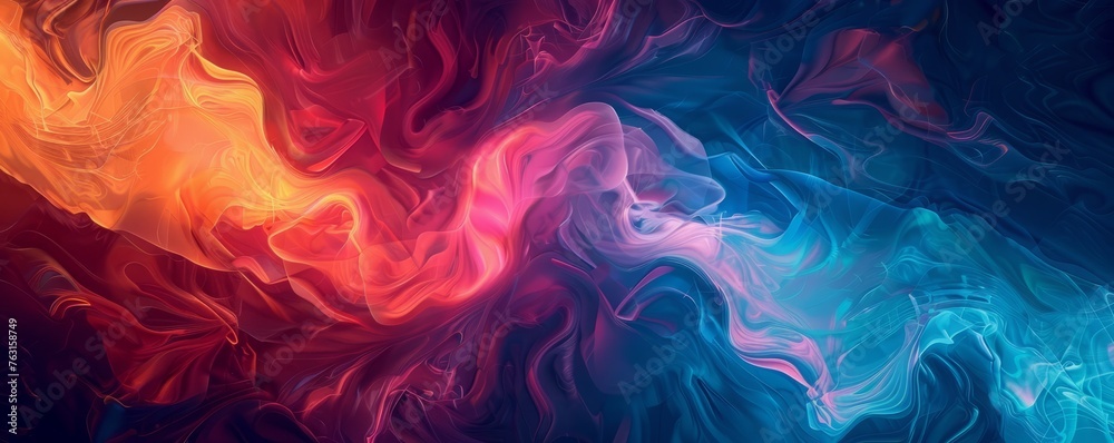 Obraz premium cosmic energy background.