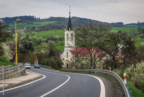 Evangelical Church in Jasenna village, Zlin Region, Czech Republic photo