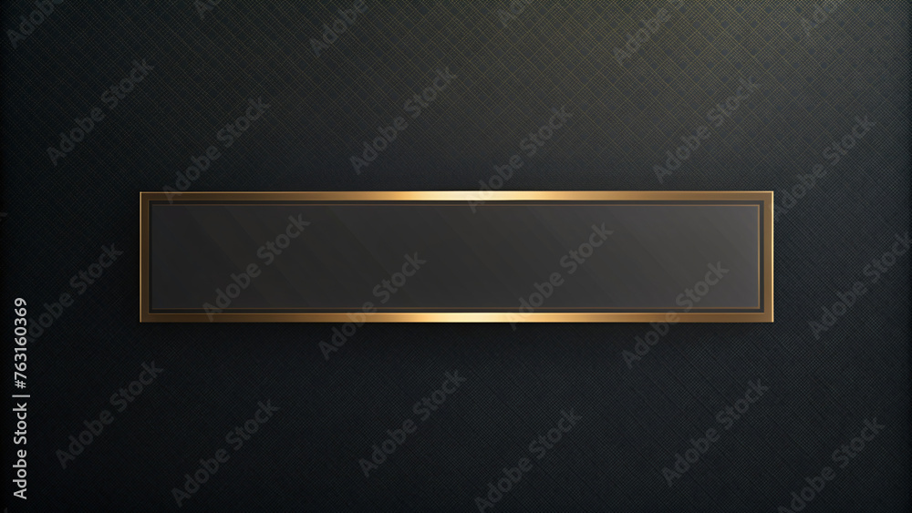 Metallic Black and Gold Background with Frame Metallic Black and Gold Background with Frame