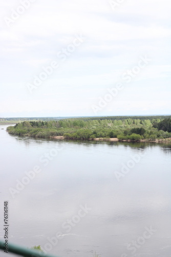 beautiful beach from above in summer,