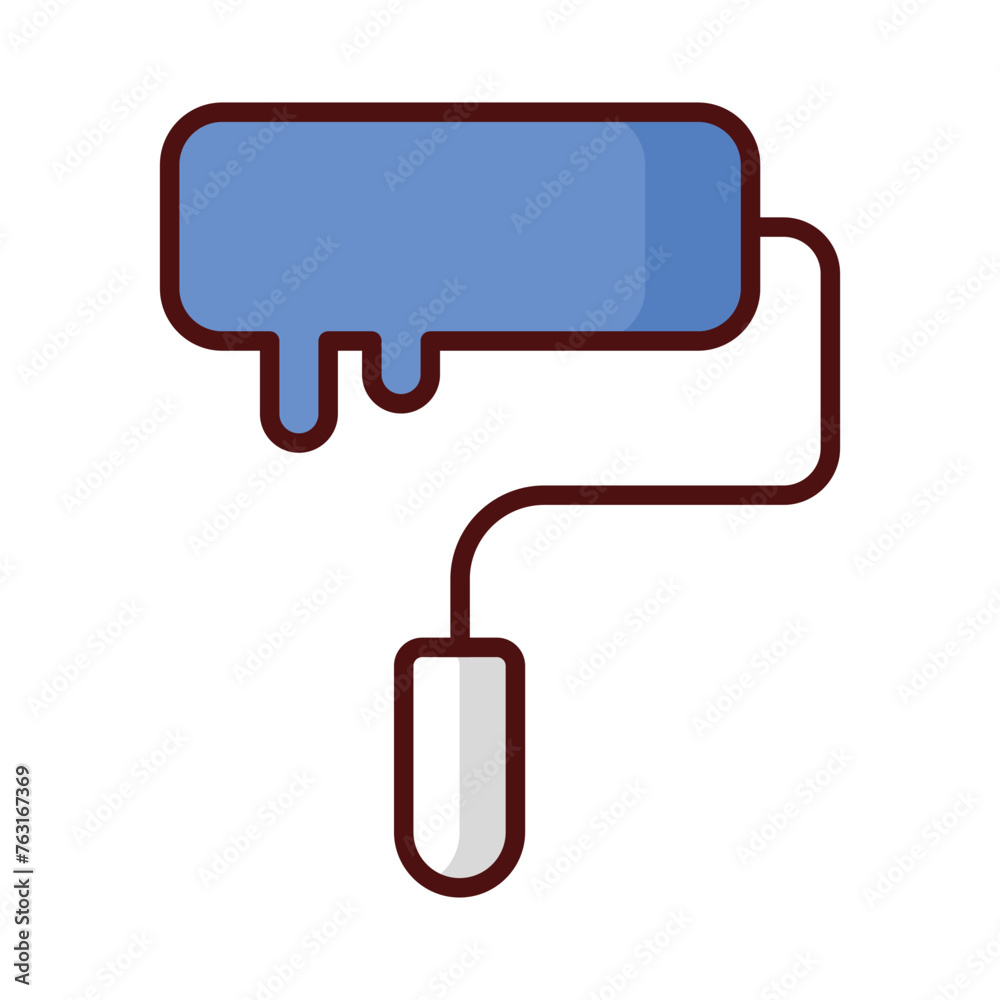 Paint Roller icon editable stock vector illustration Paint Roller icon editable stock vector illustration