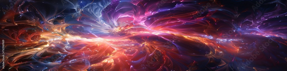 Fototapeta premium cosmic energy background.