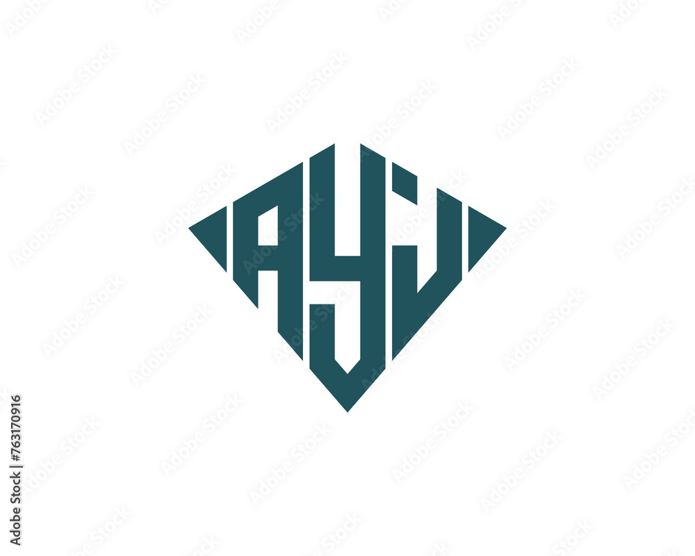 AYJ logo design vector template AYJ logo design vector template