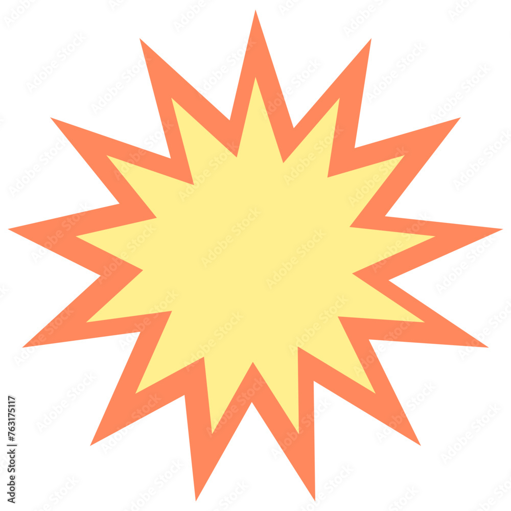 Explosion Shape Element