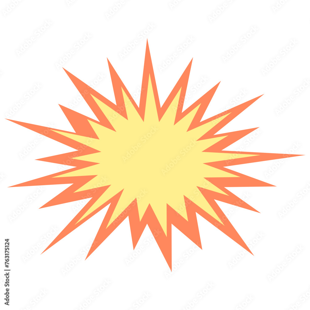 Explosion Shape Element Explosion Shape Element