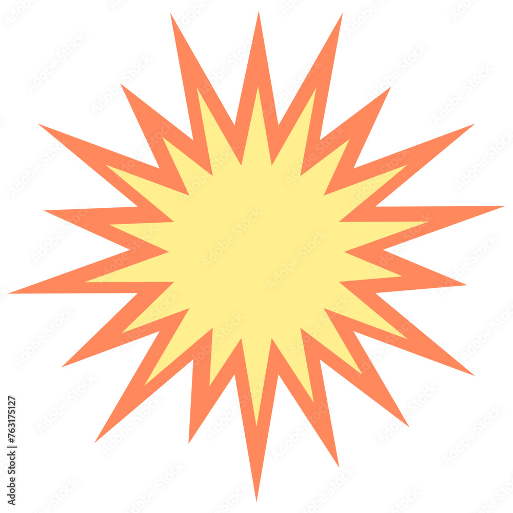 Explosion Shape Element Explosion Shape Element