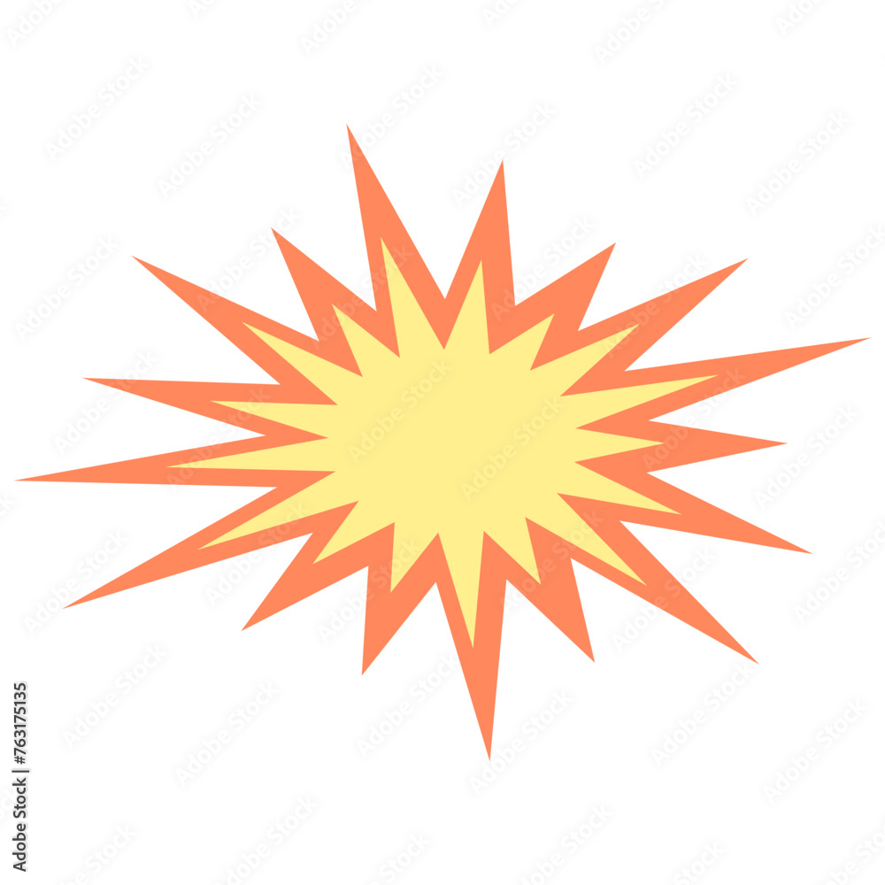 Explosion Shape Element Explosion Shape Element