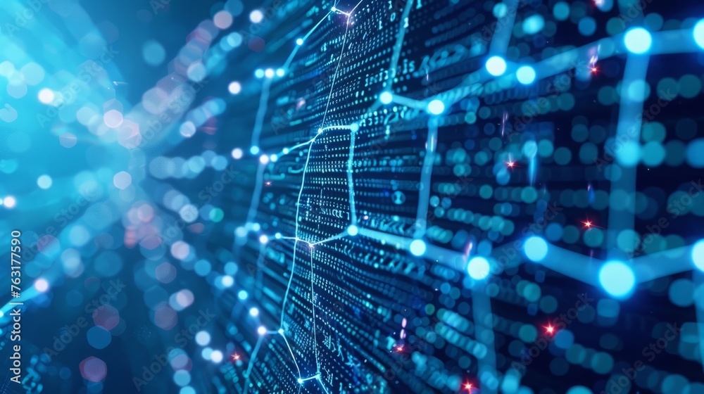 Obraz premium technology abstract background.