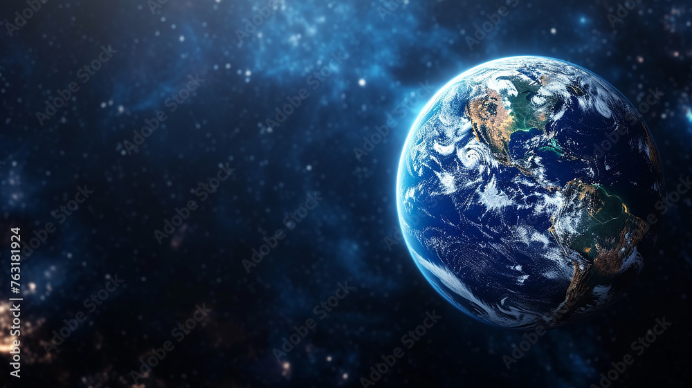 Planet earth background