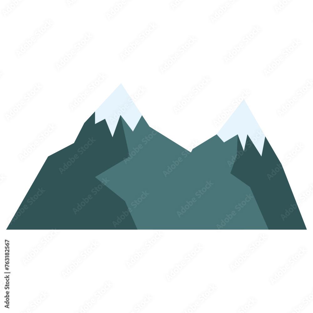 Mountain Element Illustration