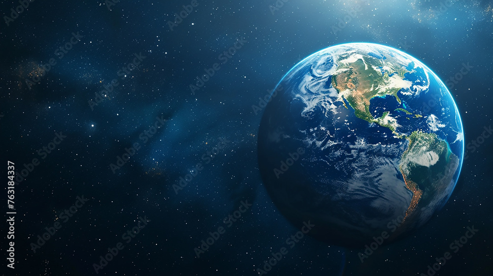 Planet earth background