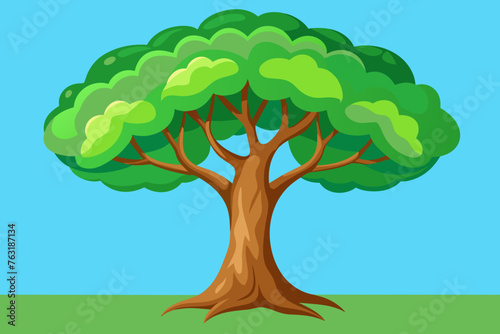  tree vector illustration 