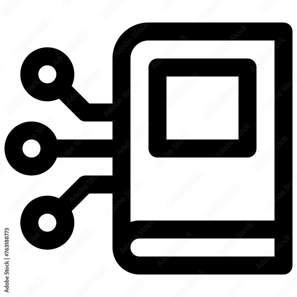 Education. Editable stroke vector icon.