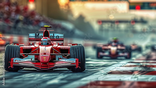 Formula 1 Photography: Capturing the Race Start with Speed and Racing Action