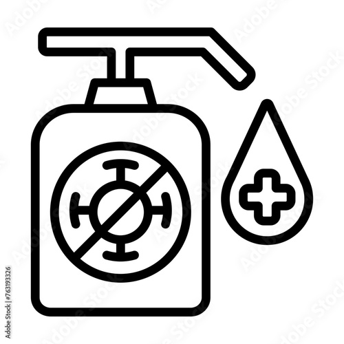 Disinfecting Icon