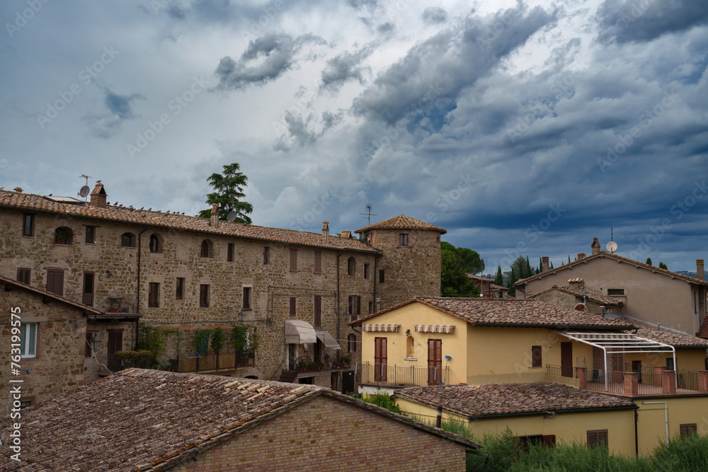 Petrignano, historic town near Assisi, Umbria, Italy