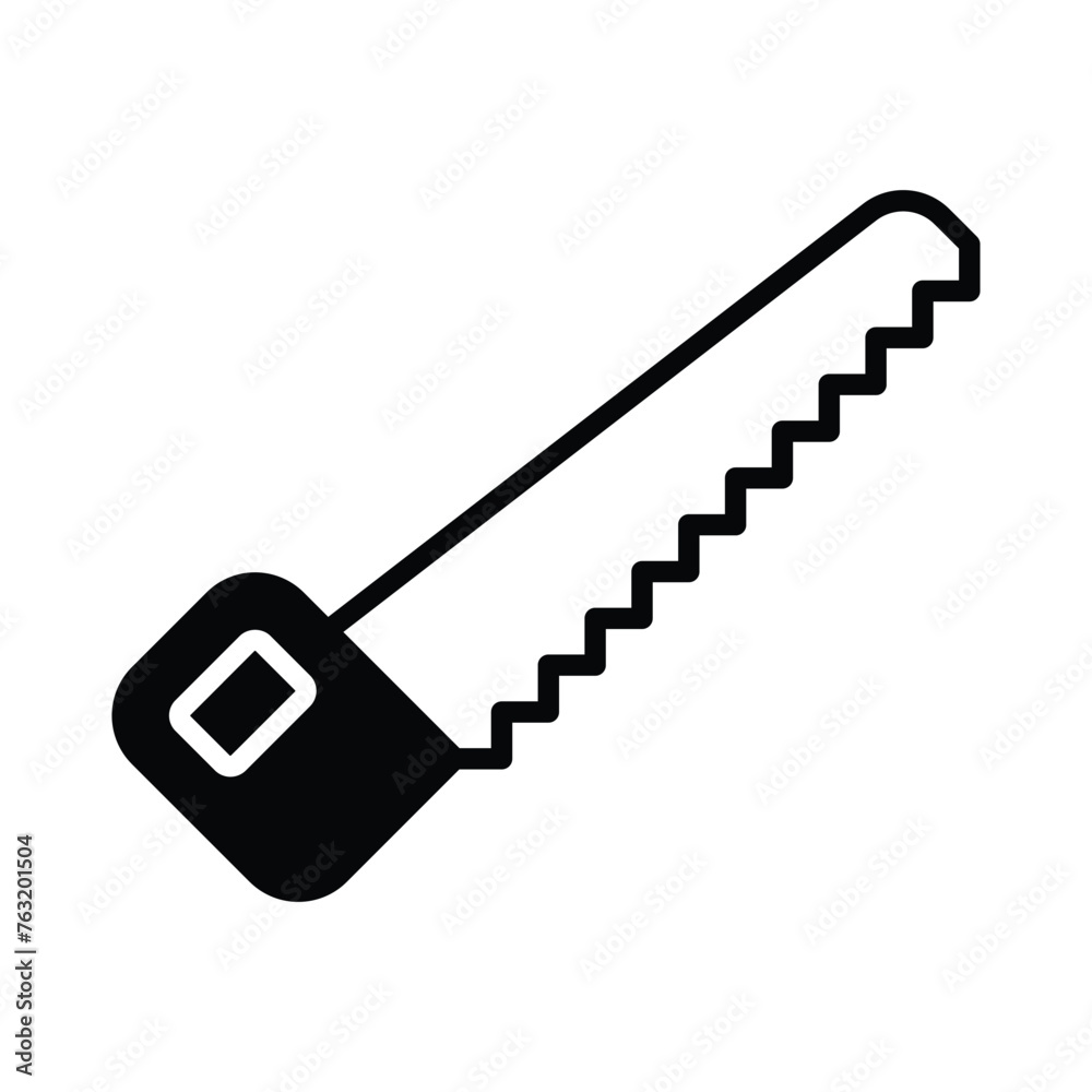 Saw icon editable stock vector illustration Saw icon editable stock vector illustration