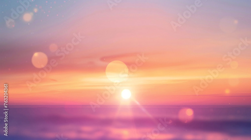 blurred gradient background sunset sky © ananda