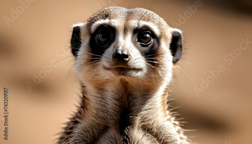A Meerkat With A Worried Expression Upscaled 6