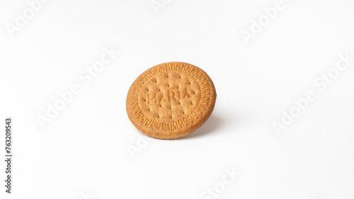 Maria biscuit isolated on a white background