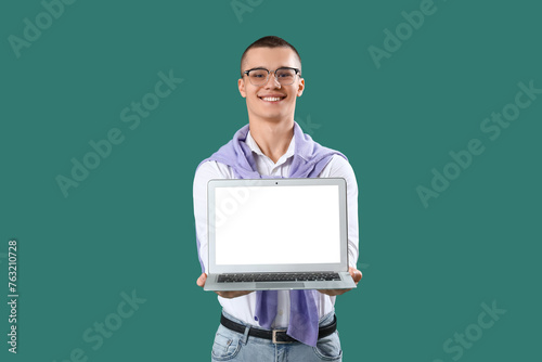Handsome young businessman ...