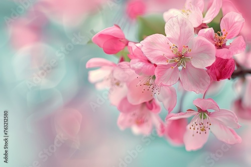 Vivid Spring Blossoms Capturing Season's Spirit