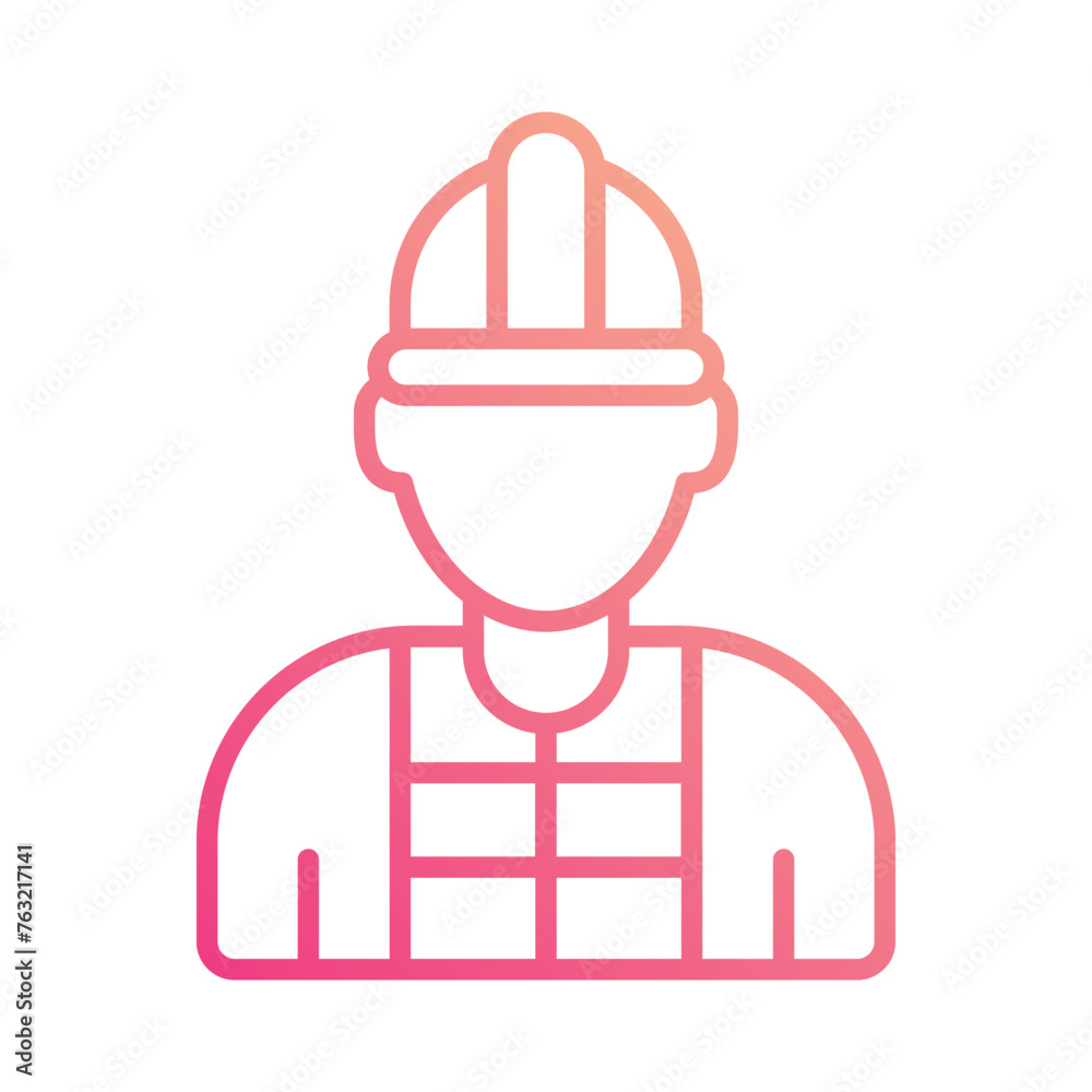 Engineer icon editable stock vector illustration Engineer icon editable stock vector illustration