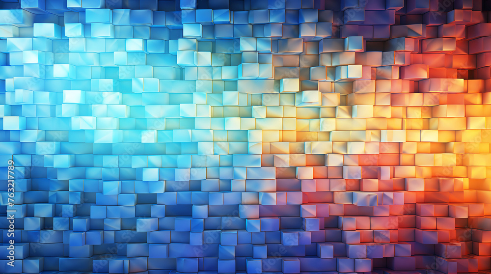 The wallpaper background is made of abstract materials, the patterns are made of multicolored stones, glass and beads,,Generated by AI The wallpaper background is made of abstract materials, the patterns are made of multicolored stones, glass and beads,,Generated by AI