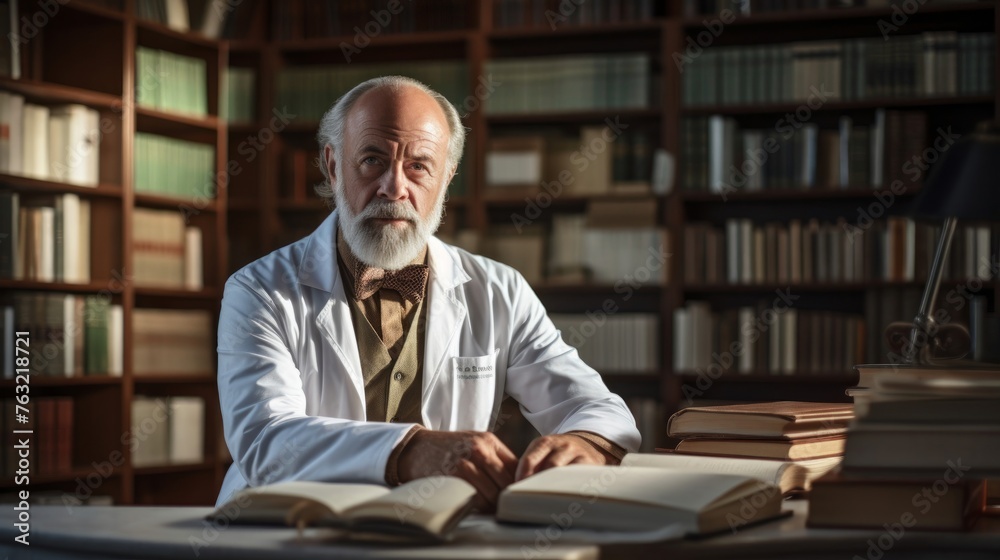 Radiologist in tranquil reading room ensures accurate diagnoses Radiologist in tranquil reading room ensures accurate diagnoses