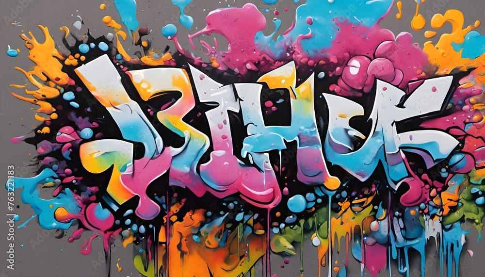 Naklejka premium Graffiti Art Design 063