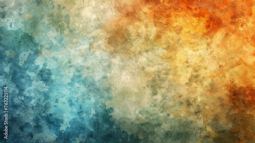 Abstract watercolor texture with gradient