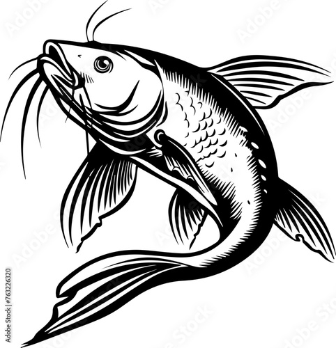 Catfish Vector Illustration