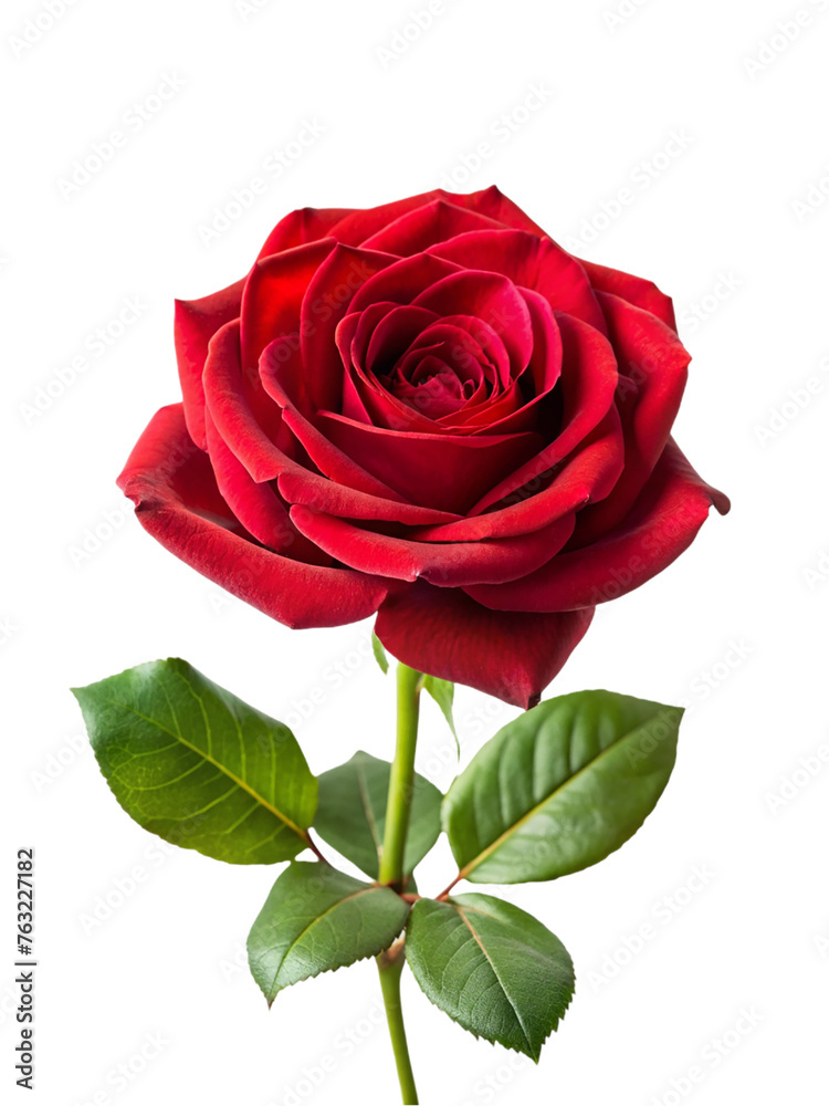 Beautiful red rose. isolated on transparent background. Beautiful red rose. isolated on transparent background.