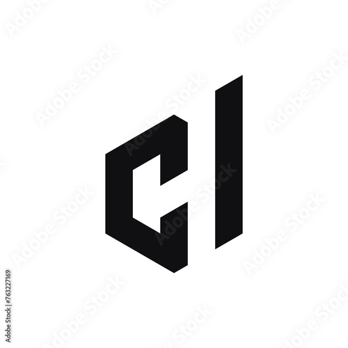 CHD, CH, CD, HD, Abstract monogram letters logo design