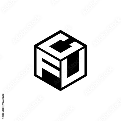 FUC letter logo design in illustration. Vector logo, calligraphy designs for logo, Poster, Invitation, etc. © Mamunur