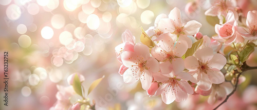 A close up of a pink flower with a blurry background. Concept of beauty and tranquility