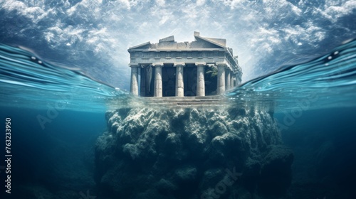 Underwater exploration at Greek temple converted to research station